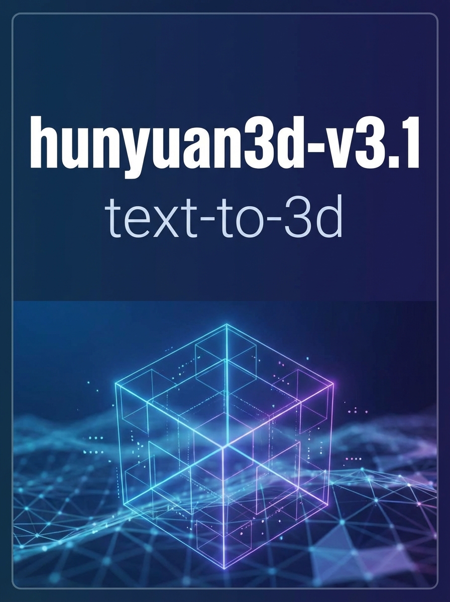Hunyuan3d V3.1