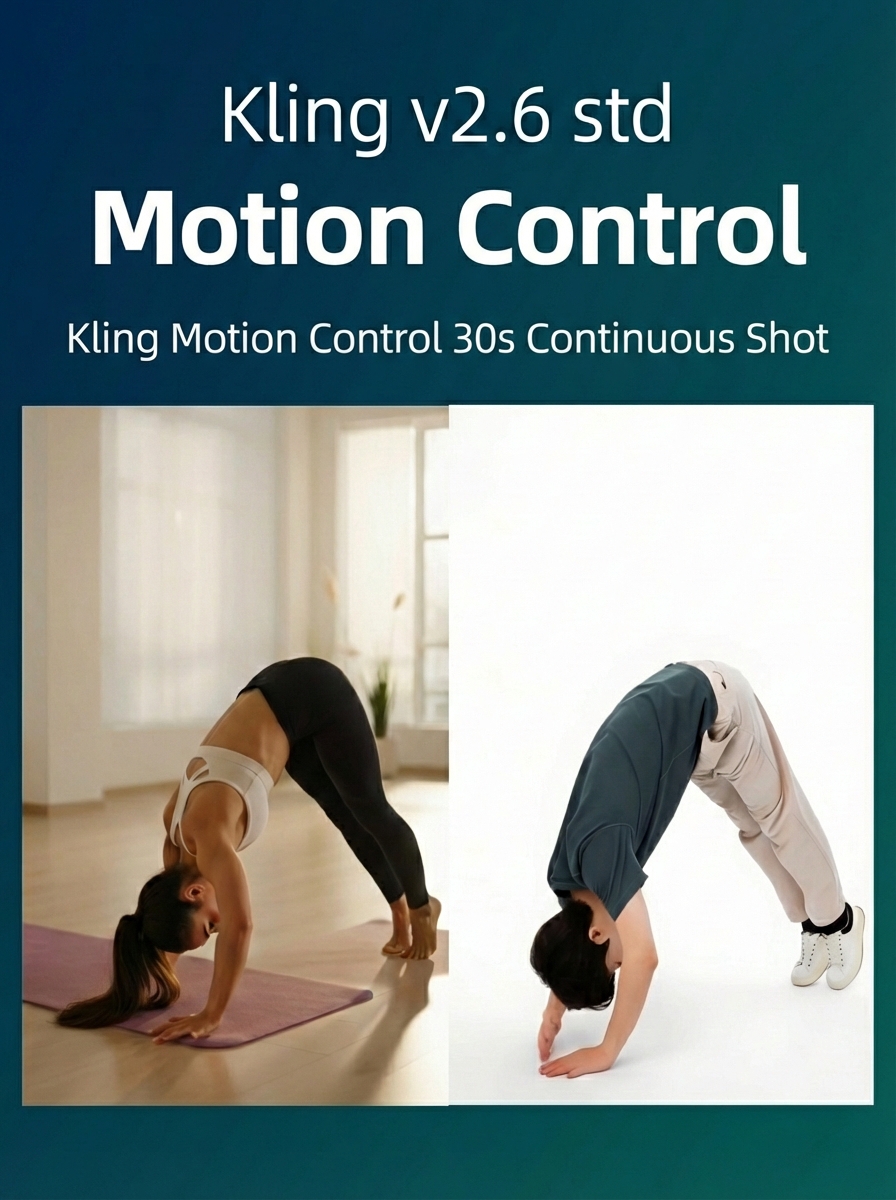 Kling V2.6 Std Motion Control