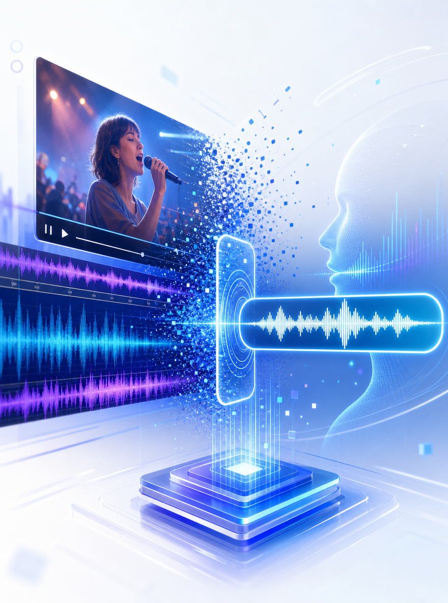 Separate Audio Vocals